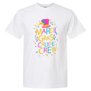 Mardi Gras Cruise Crew Ship Design Squad Festival Costume Gift Garment-Dyed Heavyweight T-Shirt