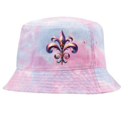 Mardi Gras Celebration Tie-Dyed Bucket Hat