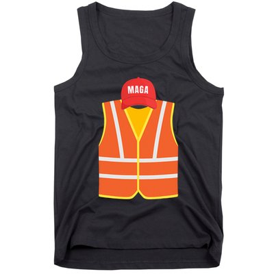 Maga Garbage Collector Vest For Trump Election Day Tank Top