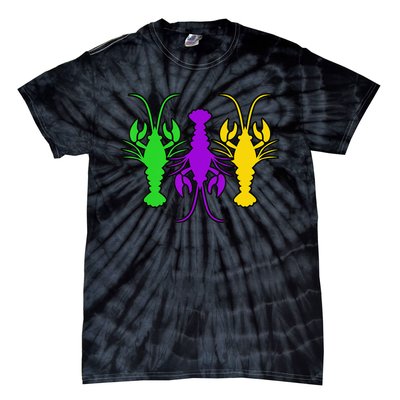 Mardi Gras Crawfish Mardi Gras funny festival Tie-Dye T-Shirt