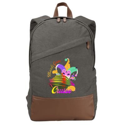 Mardi Gras cruise funny Mardi gras festival Cotton Canvas Backpack