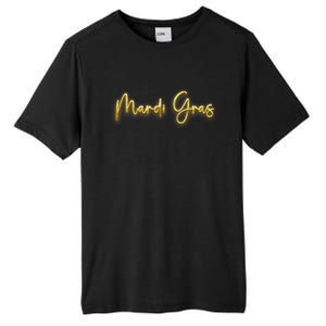 Mardi Gras Celebration Logo Tall Fusion ChromaSoft Performance T-Shirt