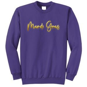 Mardi Gras Celebration Logo Sweatshirt