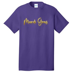 Mardi Gras Celebration Logo Tall T-Shirt