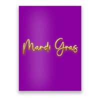Mardi Gras Celebration Logo Poster