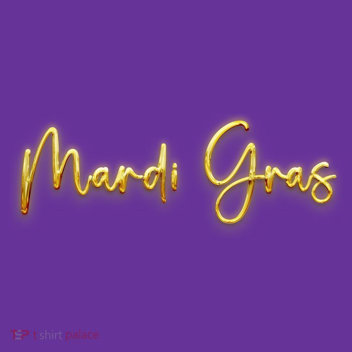 Mardi Gras Celebration Logo Premium T-Shirt