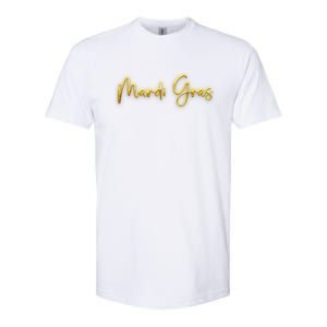 Mardi Gras Celebration Logo Softstyle CVC T-Shirt