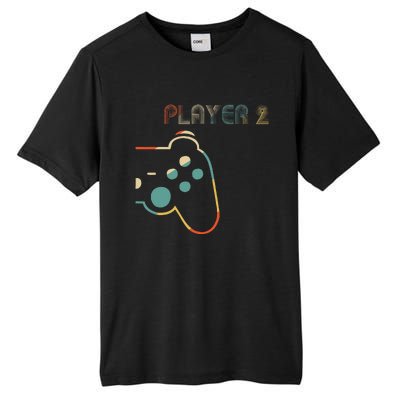 Matching Gamer Couple Player 1 Player 2 Cute Tall Fusion ChromaSoft Performance T-Shirt