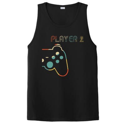 Matching Gamer Couple Player 1 Player 2 Cute PosiCharge Competitor Tank