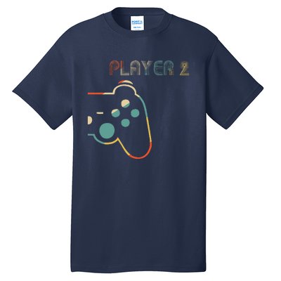 Matching Gamer Couple Player 1 Player 2 Cute Tall T-Shirt