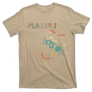 Matching Gamer Couple Player 1 Player 2 Love T-Shirt