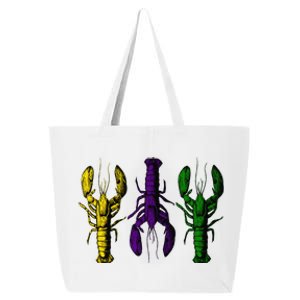 Mardi Gras Crawfish Happy Mardi Gras 2024 Matching Party (1) 25L Jumbo Tote