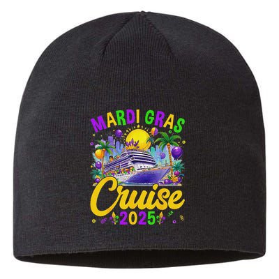 Mardi Gras Carnival Cruise 2025 Family Cruising Mask Sustainable Beanie