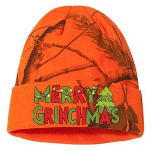 Merry Grinchmas Christmas Holiday Xmas Funny Matching Family Kati Licensed 12" Camo Beanie