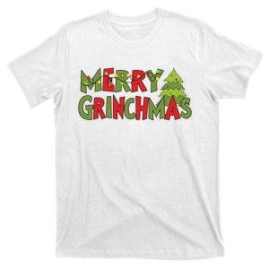 Merry Grinchmas Christmas Holiday Xmas Funny Matching Family T-Shirt