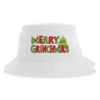 Merry Grinchmas Christmas Holiday Xmas Funny Matching Family Sustainable Bucket Hat