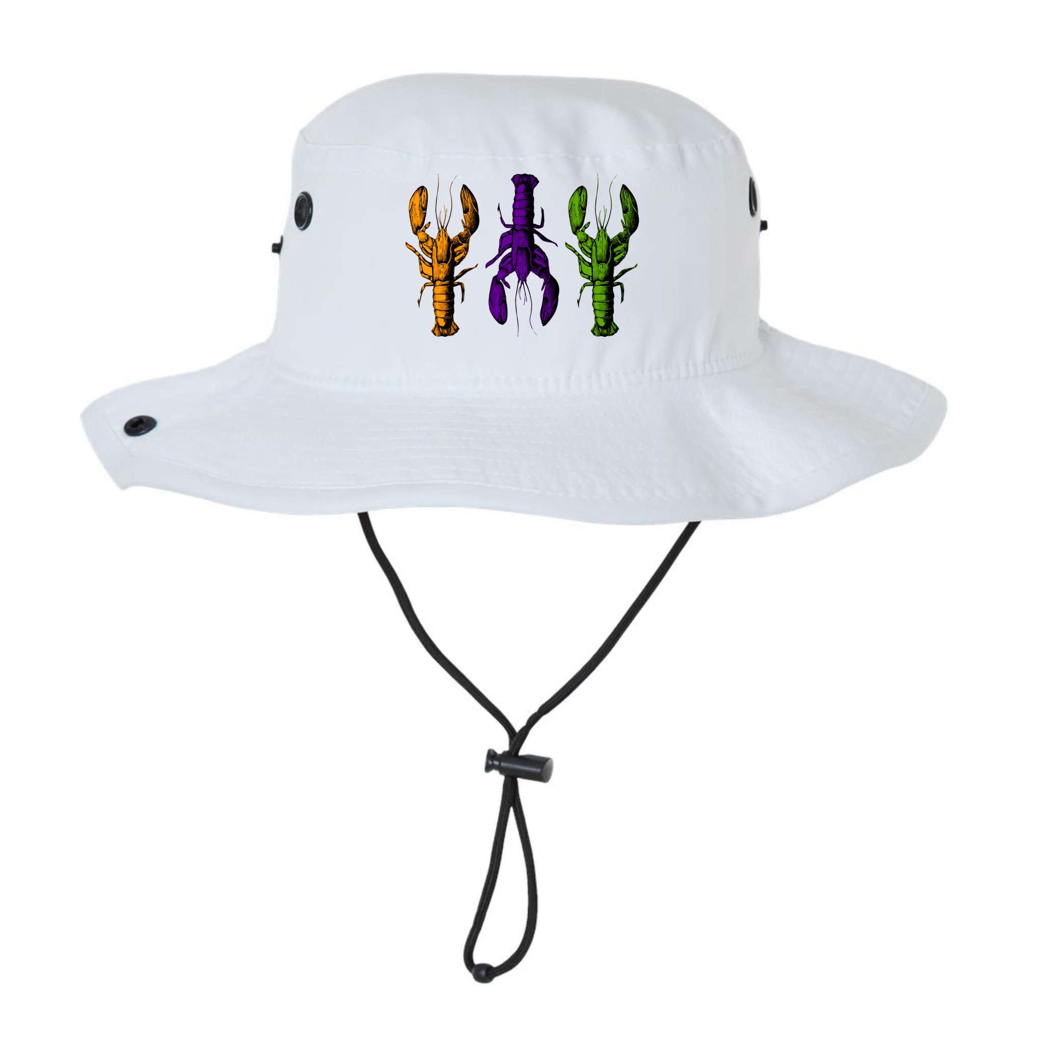 Mardi Gras Cajun Crawfish Happy Mardi Gras Bucket Hat