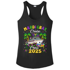 Mardi Gras Cruise Crew 2025 Trip New Orleans Family Matching Ladies PosiCharge Competitor Racerback Tank