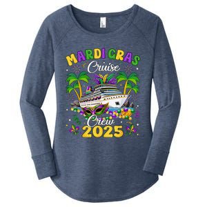 Mardi Gras Cruise Crew 2025 Trip New Orleans Family Matching Women's Perfect Tri Tunic Long Sleeve Shirt