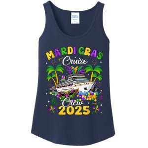 Mardi Gras Cruise Crew 2025 Trip New Orleans Family Matching Ladies Essential Tank