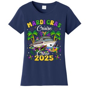 Mardi Gras Cruise Crew 2025 Trip New Orleans Family Matching Women's T-Shirt