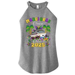 Mardi Gras Cruise Crew 2025 Trip New Orleans Family Matching Women's Perfect Tri Rocker Tank