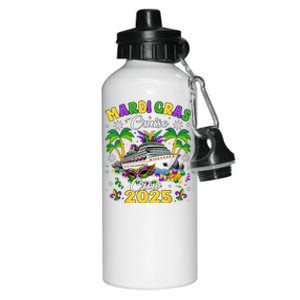 Mardi Gras Cruise Crew 2025 Trip New Orleans Family Matching Aluminum Water Bottle