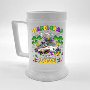 Mardi Gras Cruise Crew 2025 Trip New Orleans Family Matching Beer Stein