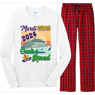 Mardi Gras Cruise 2024 Long Sleeve Pajama Set