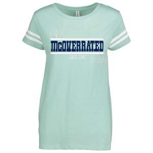 Mcoverrated Greg Cote Enza Ladies Jersey Football T-Shirt