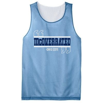 Mcoverrated Greg Cote Mesh Reversible Basketball Jersey Tank