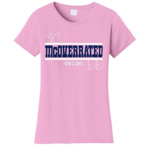 Mcoverrated Greg Cote Women's T-Shirt