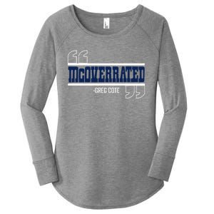 Mcoverrated Greg Cote Women's Perfect Tri Tunic Long Sleeve Shirt