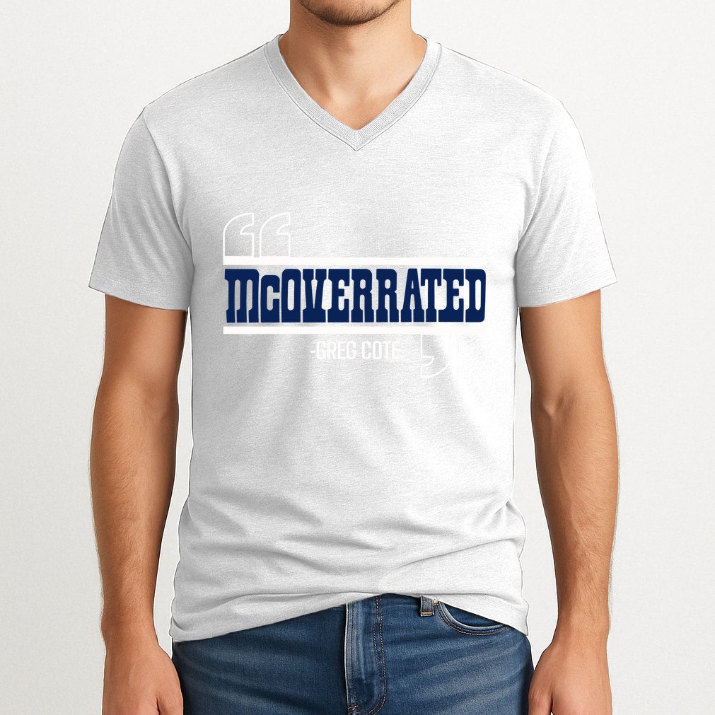 Mcoverrated Greg Cote V-Neck T-Shirt