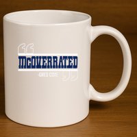 Mcoverrated Greg Cote 11oz C Handle Ceramic Mug