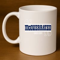 Mcoverrated Greg Cote 11oz C Handle Ceramic Mug