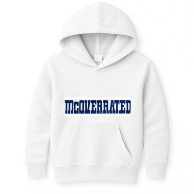 Mcoverrated Greg Cote Kids Hoodie