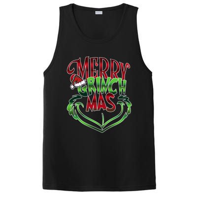 Merry Grinchmas Christmas PosiCharge Competitor Tank