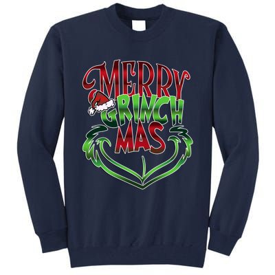 Merry Grinchmas Christmas Tall Sweatshirt