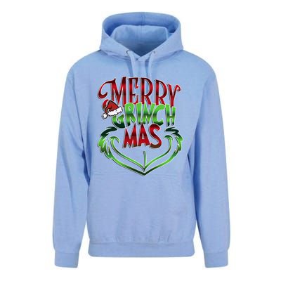 Merry Grinchmas Christmas Unisex Surf Hoodie