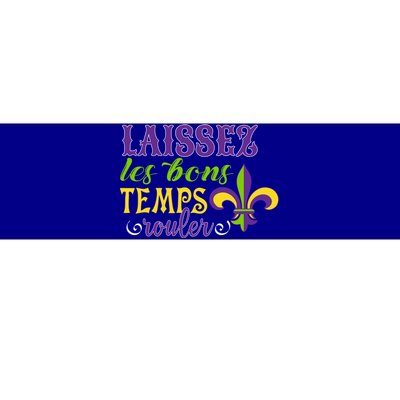 Mardi Gras Costume Laissez Les Bons Temps Rouler Gift Bumper Sticker