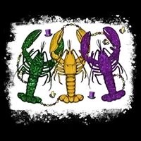 Mardi Gras Crawfish Happy Mardi Gras Matching Carnival Party Gift Cooling Performance Crew T-Shirt