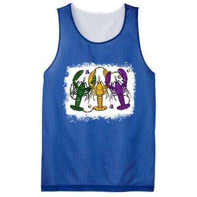 Mardi Gras Crawfish Happy Mardi Gras Matching Carnival Party Gift Mesh Reversible Basketball Jersey Tank