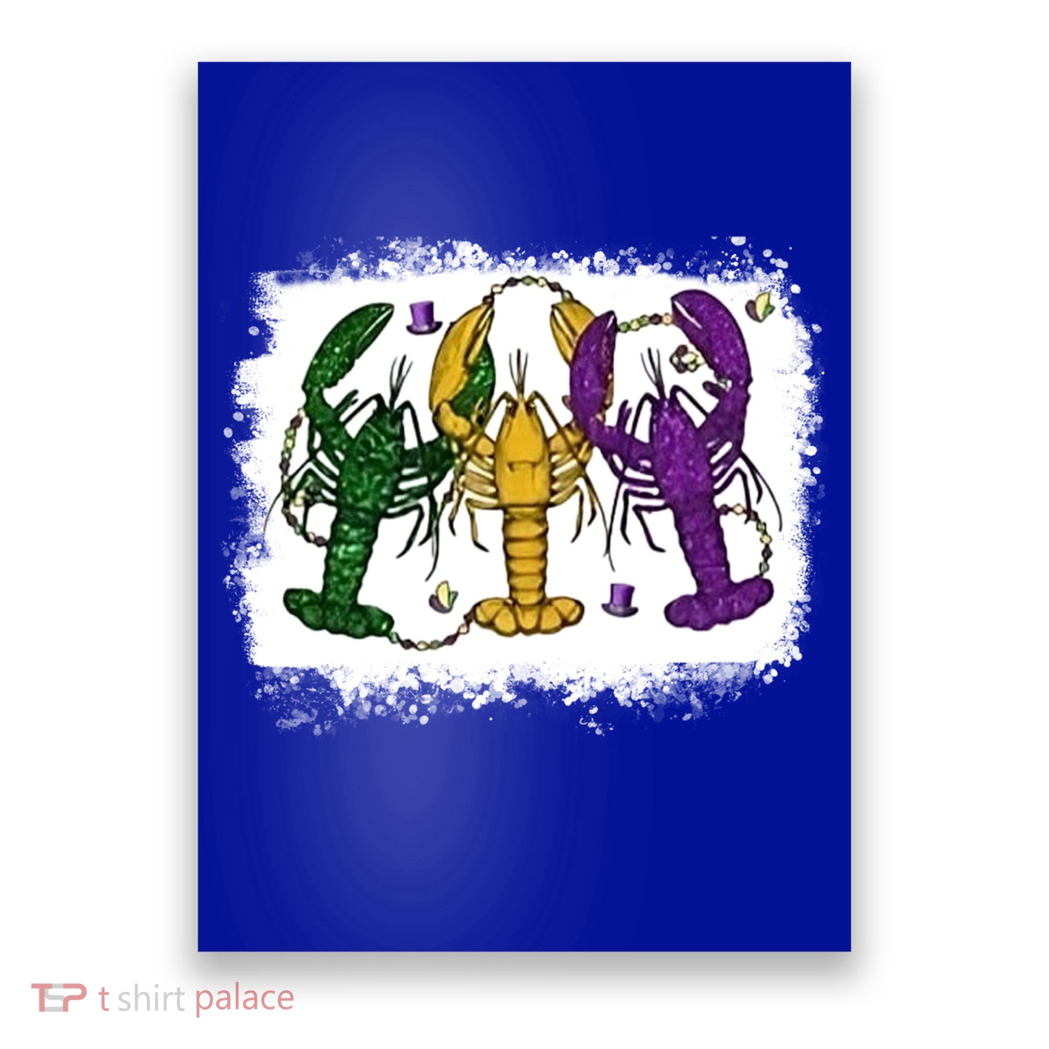 Mardi Gras Crawfish Happy Mardi Gras Matching Carnival Party Gift Poster