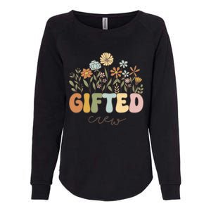 Matching Gifted Crew Teacher Education Team School Squad Cute Gift Womens California Wash Sweatshirt