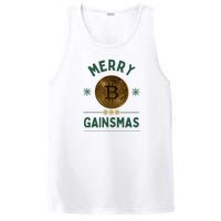 Merry Gainsmas Christmas Bitcoin PosiCharge Competitor Tank