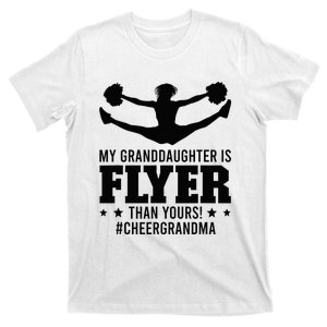 My Granddaughter Cheer Grandma Cheerleading Grandmother T-Shirt