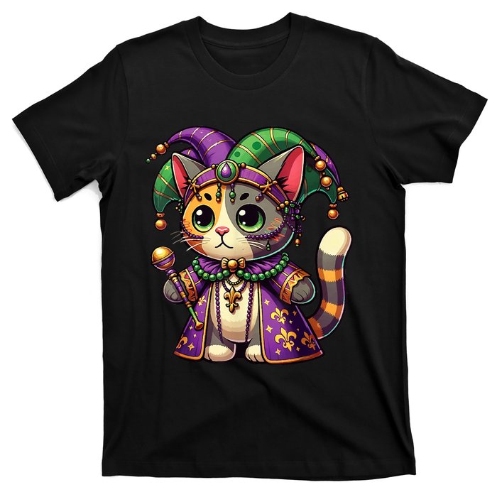 Mardi Gras Cat Extravaganza T-Shirt