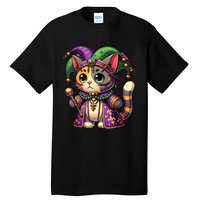 Mardi Gras Cat Extravaganza Tall T-Shirt