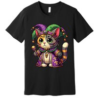 Mardi Gras Cat Extravaganza Premium T-Shirt